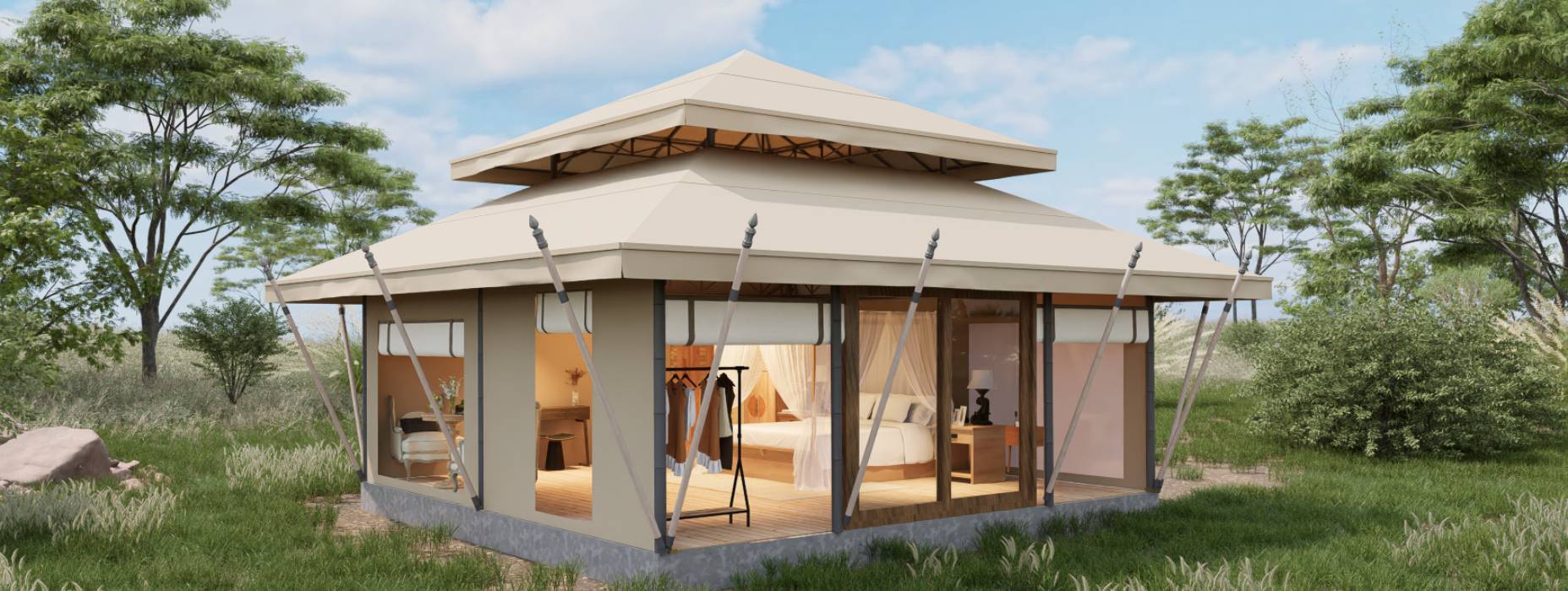 王益区户外野奢帐篷